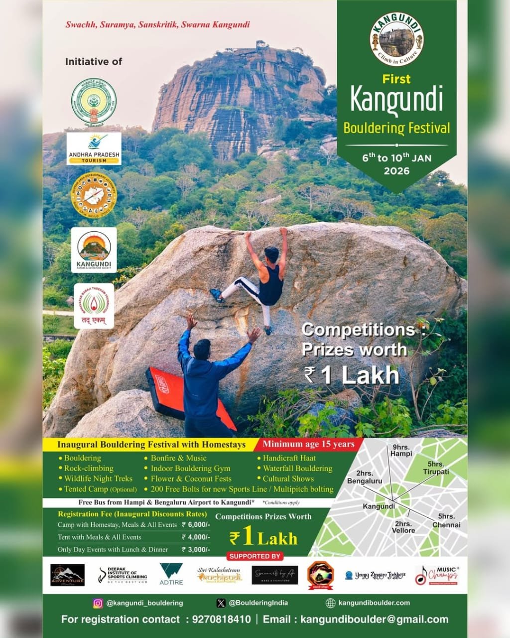 Kangundi Bouldering Festival
